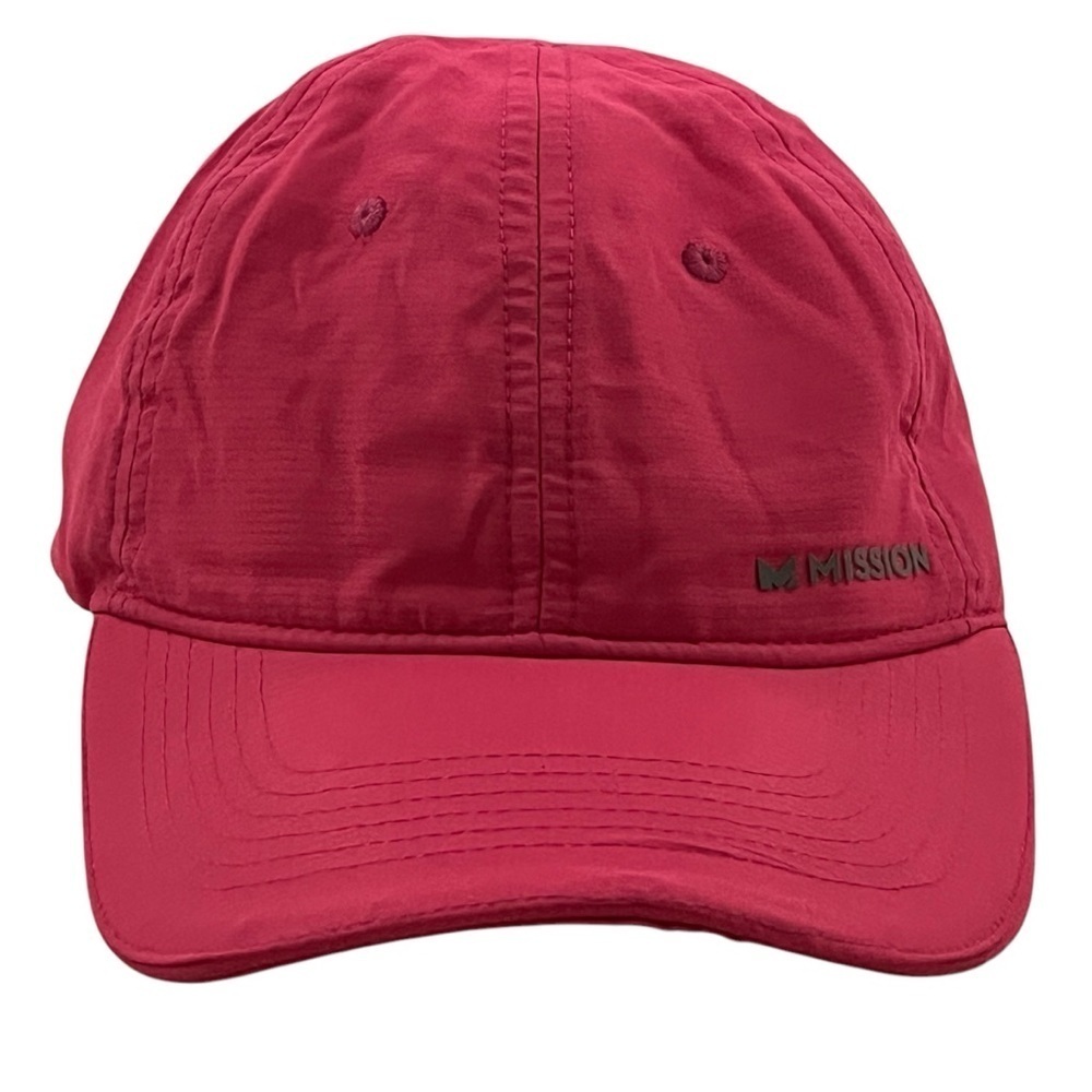 Mission Product Holdings "hydroactive" Adjustable Pink Baseball Cap